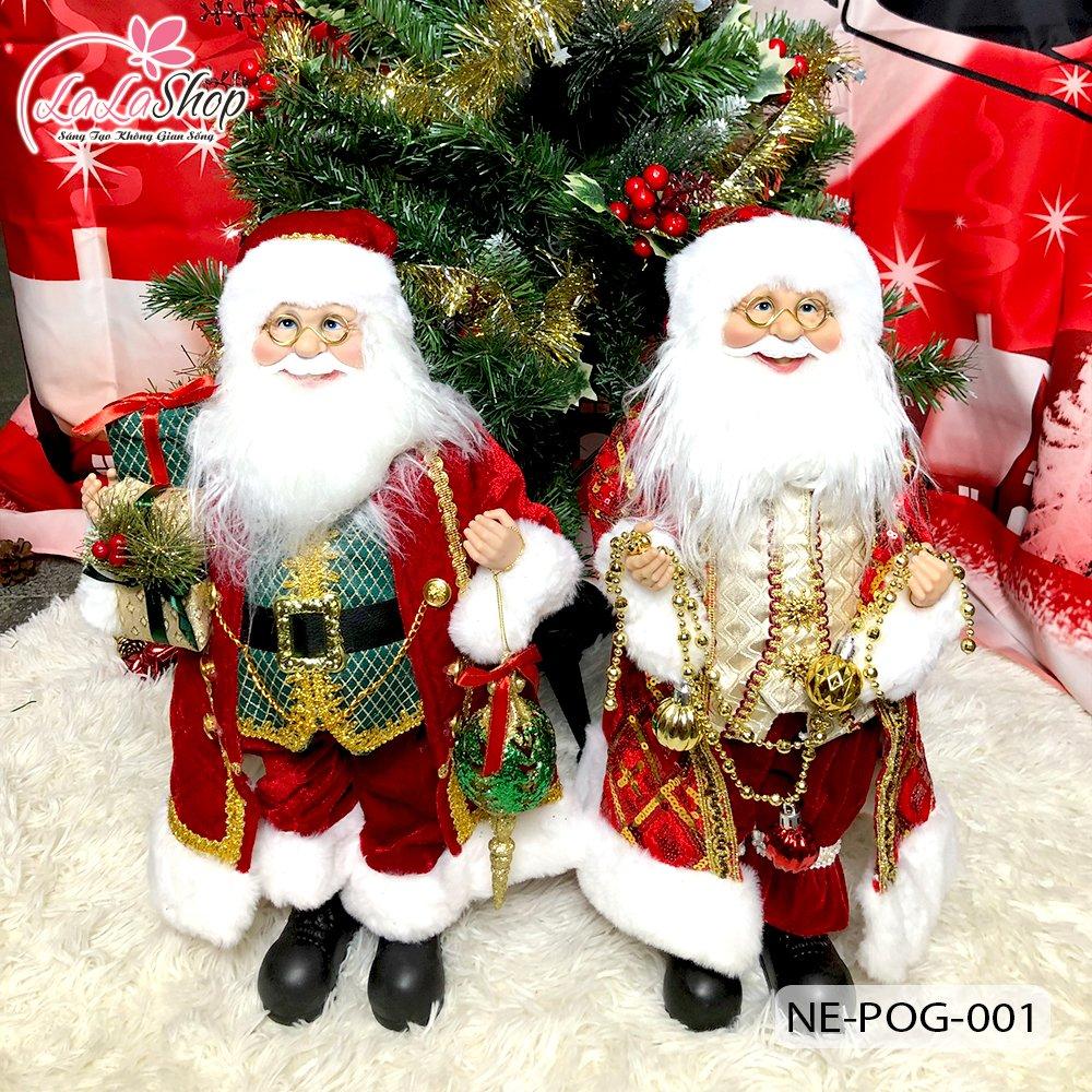 Mô hình ông già Noel Xinh Xắn Trang Trí Noel