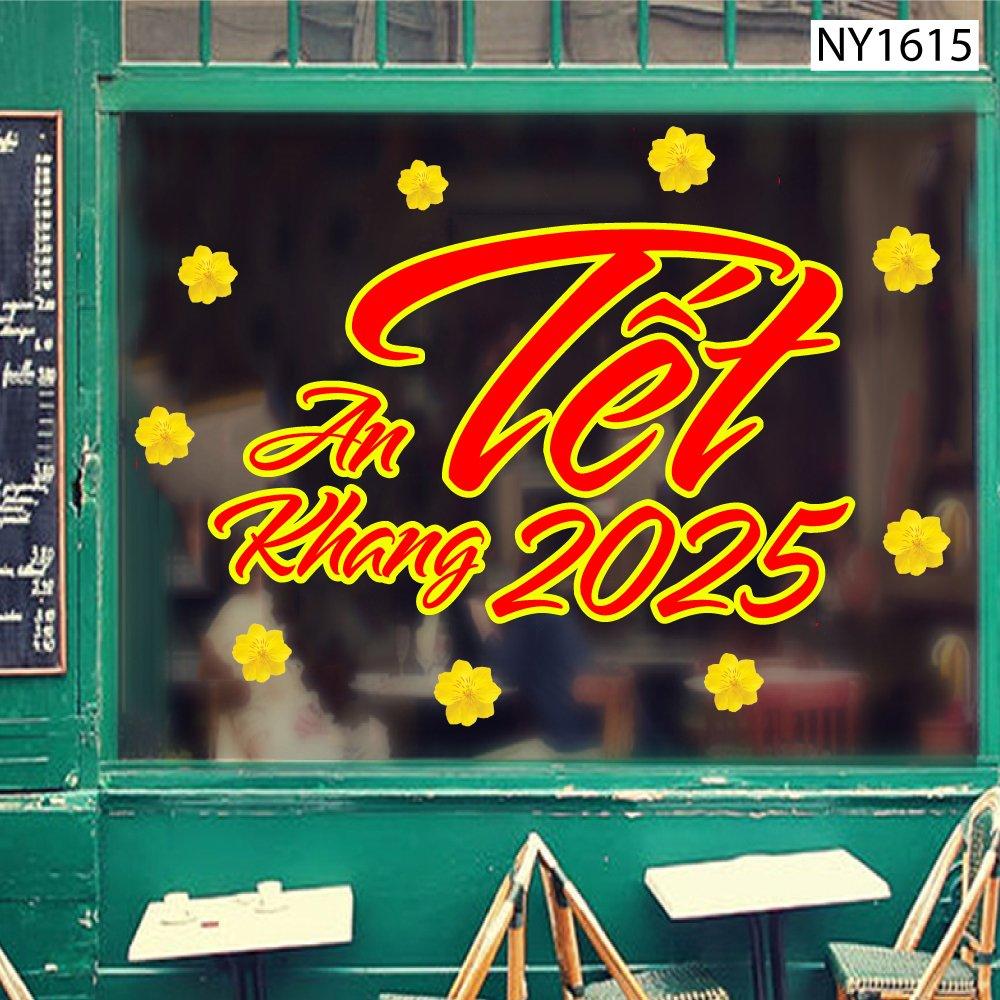 Decal Trang Trí Tết An Khang 2025