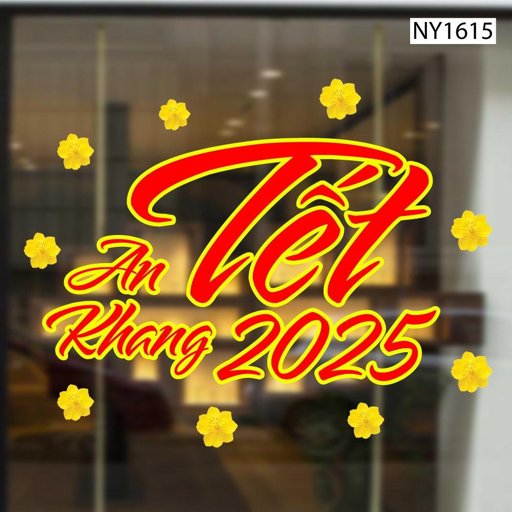 Decal Trang Trí Tết An Khang 2025