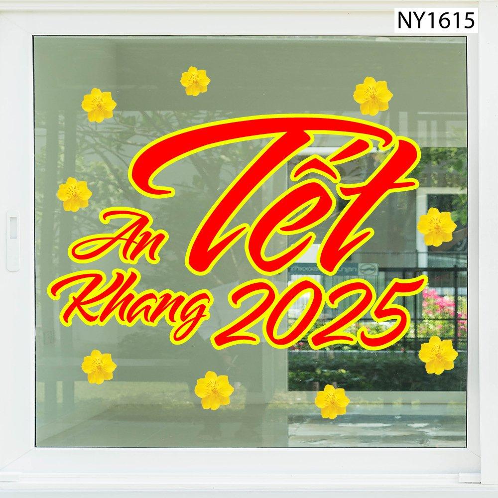 Decal Trang Trí Tết An Khang 2025