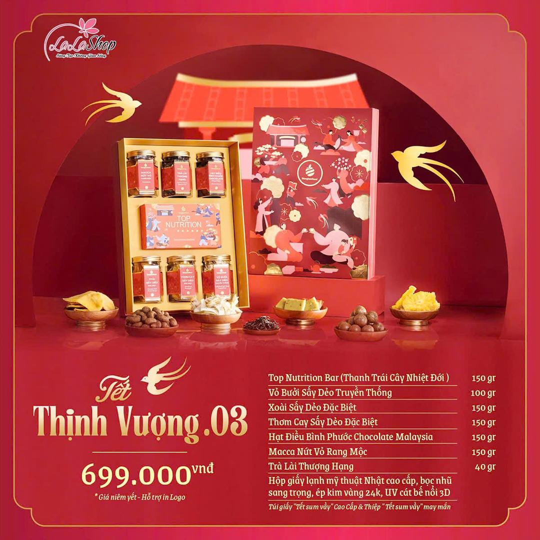 Hộp Quà Tết Thịnh Vượng 03