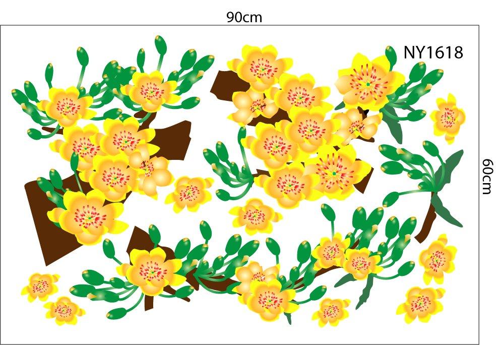 Combo Decal Trang Trí Tết Ất Tỵ em bé chúc Tết