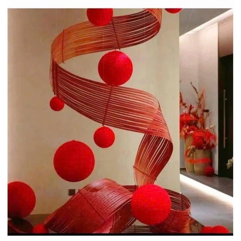 Phên tre, mành tre uốn dẻo trang trí decor