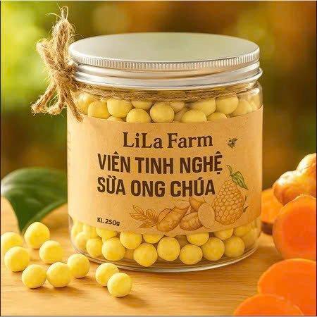 Viên Tinh Nghệ Mật Ong Sữa Ong Chúa 250gr