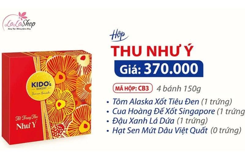 Hộp 4 bánh Kido Thu Như Ý