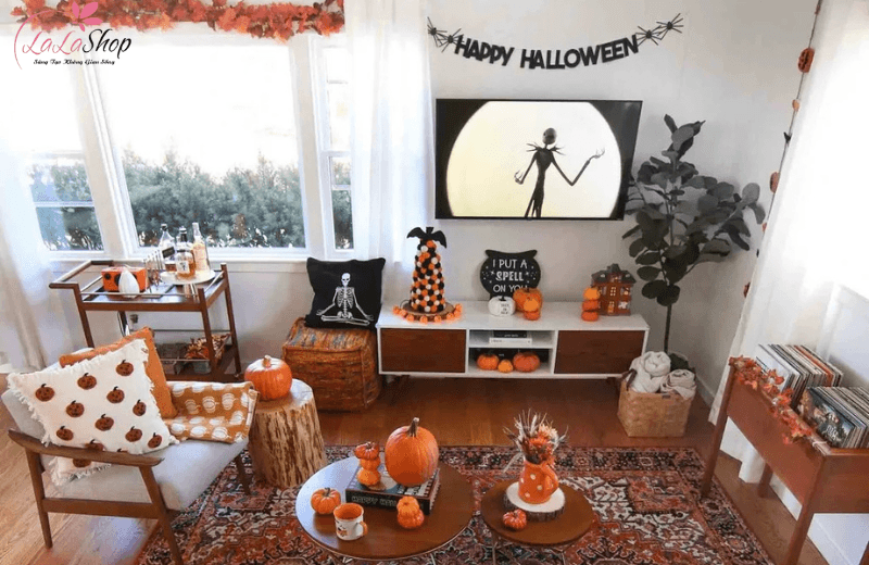 Trang trí halloween tại nhà đơn giản