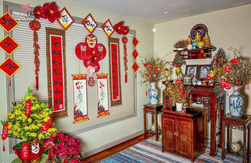 Trang trí Tết để mong may mắn và bình an cho năm mới 