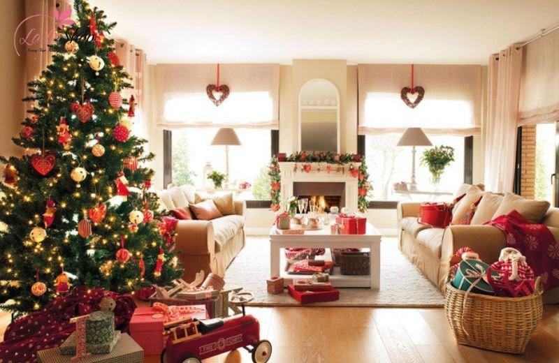 Trang trí noel trong nhà tạo cảm giác ấm áp và gắn kết tình thân