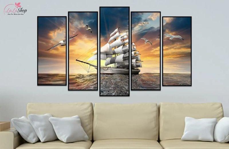 ranh canvas Lala sử dụng mực in cao cấp – Không bay màu, không mùi khó chịu