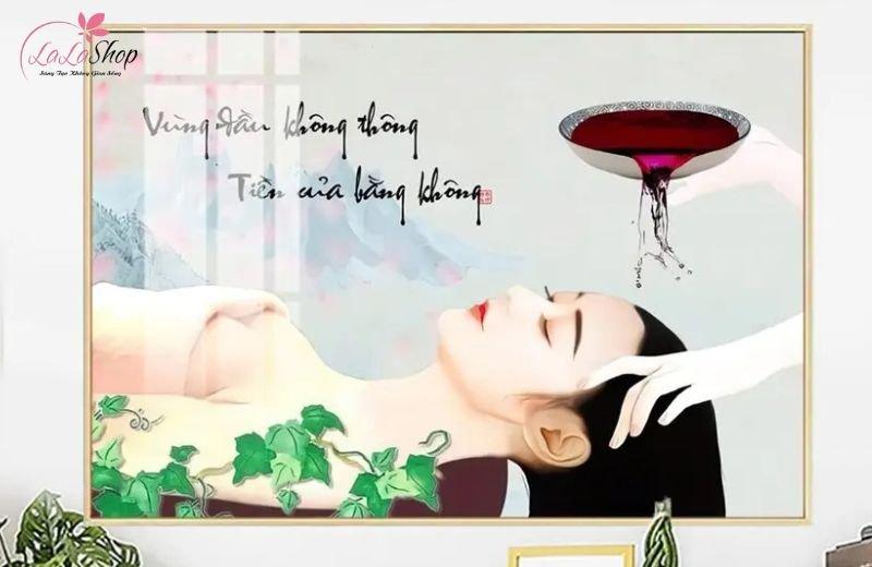 Tranh dưỡng sinh - chạm nhẹ cảm xúc và sự cân bằng bên trong