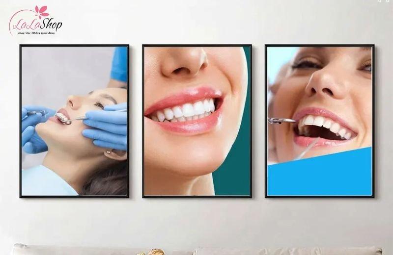 Tranh nha khoa - truyền cảm hứng, tăng tính chuyên nghiệp phòng khám