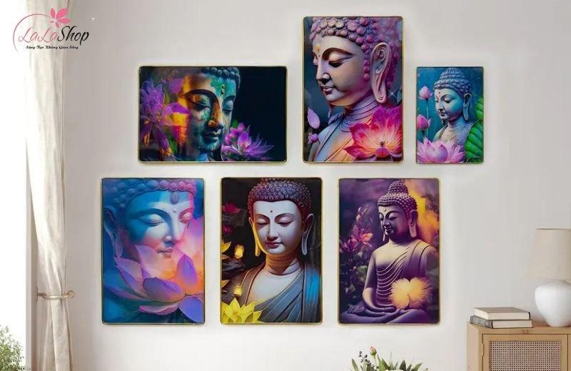 tranh tôn giáo - điểm tựa tinh thần cho gia chủ