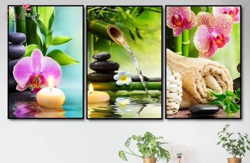 tranh treo spa đẹp 