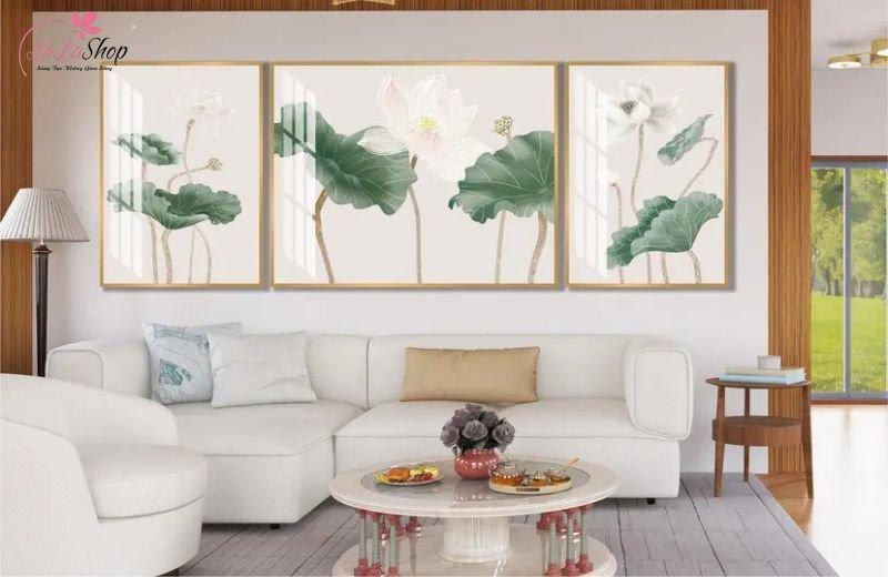 Cách chọn tranh phòng khách phù hợp