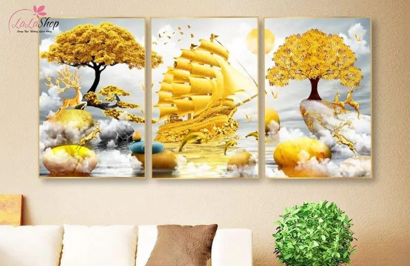 Thuận Buồm Xuôi Gió – Tượng trưng cho hành trình hanh thông, tài lộc vững tiến