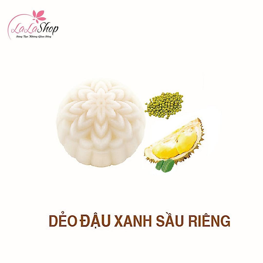 Bánh Trung Thu Kido Dẻo Đậu Xanh Sầu Riêng 0 trứng 150gr (DSR)
