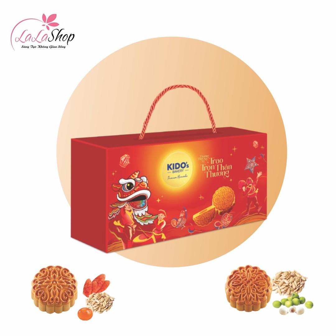 Hộp 2 Bánh Trung Thu KIDO Đoàn Viên 150gr