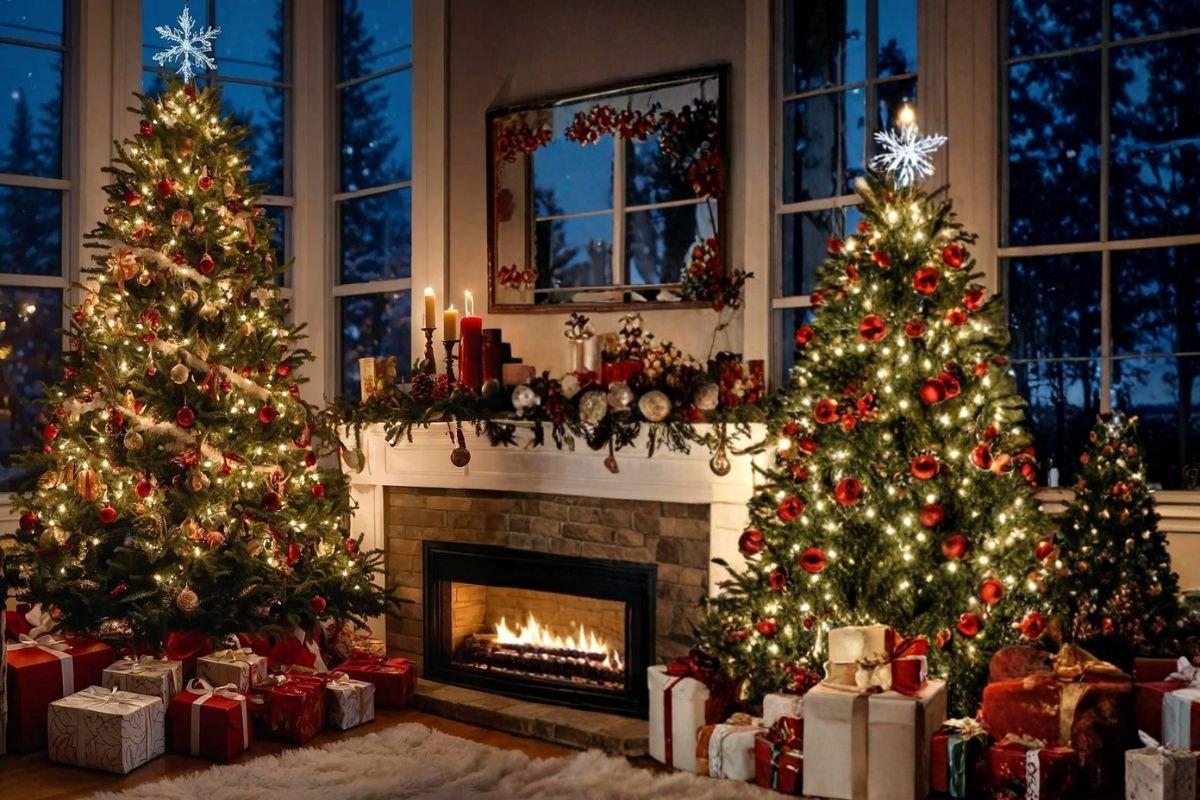 Trang trí cây Thông Noel