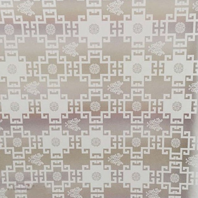 Decal cuộn kính mờ họa tiết vuông trắng khổ 0.9m