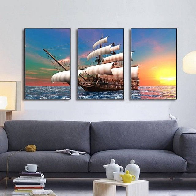 Tranh treo tường thuận buồm xuôi gió 16