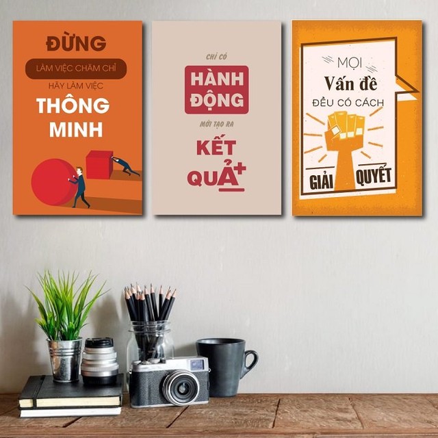 combo tranh văn phòng 46