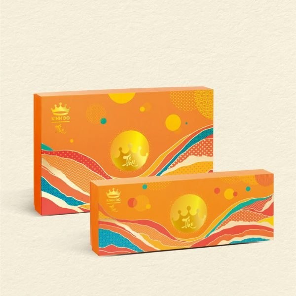 Bánh trung thu Kinh Đô Lava Trứng Chảy - Hộp 6 bánh (LAVA6)