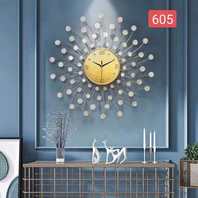 Đồng hồ đính đá hoa bồ công anh