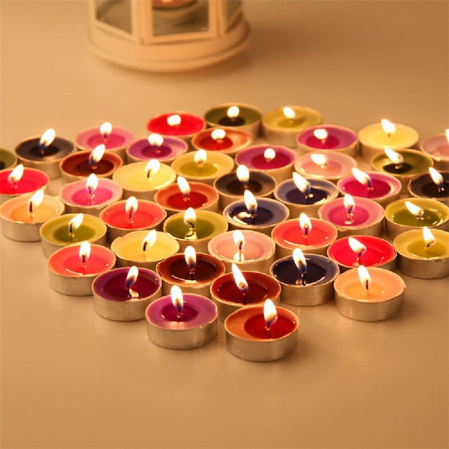 Nến Tealight trang trí nhà