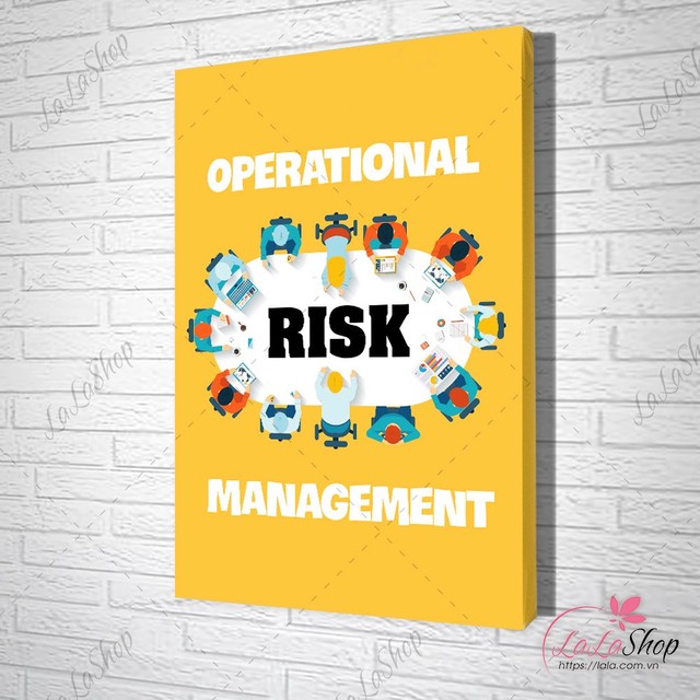 Tranh slogan văn phòng operation management