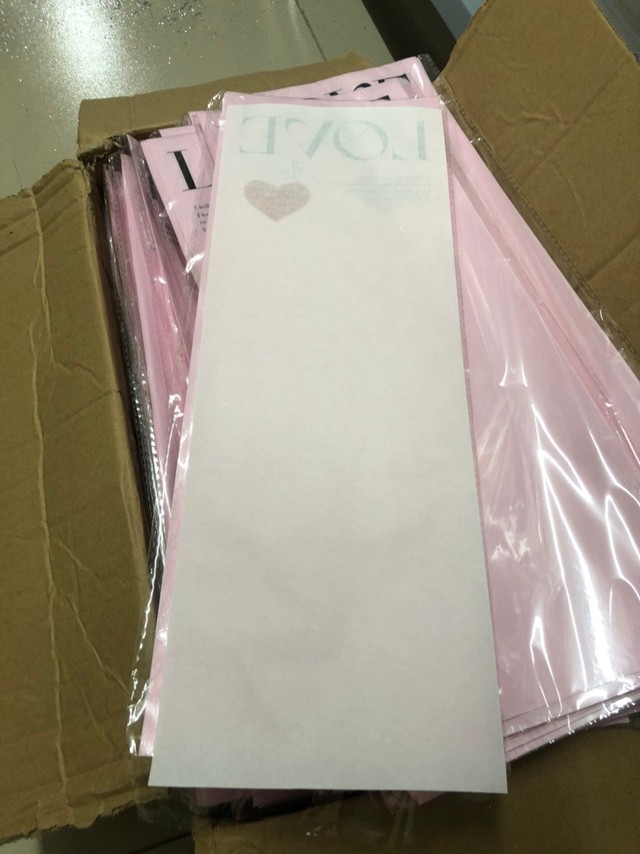 Giấy gói túi đựng hoa sáp 40x15cm (1 cái)