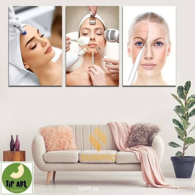 Tranh treo tường spa nghệ thuật thư giản 926