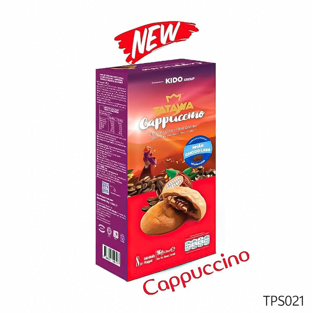 Bánh quy Kido TATAWA vị Capuccino 96g