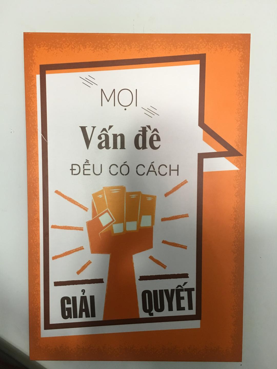 Tranh treo tường Chỉ khác biệt mới có thể tồn tại 40X60