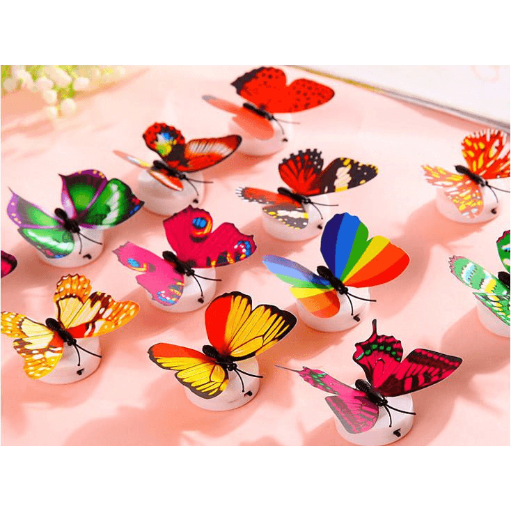 Đèn led bướm 3D