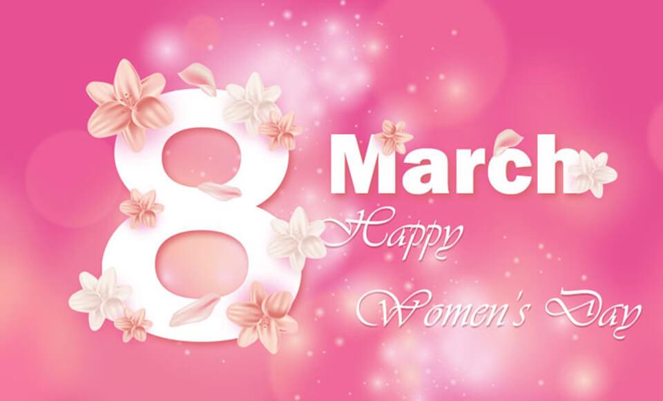 Hình ảnh 8/3 - Hình ảnh banner, background 8/3 vector đẹp nhất mẫu 5