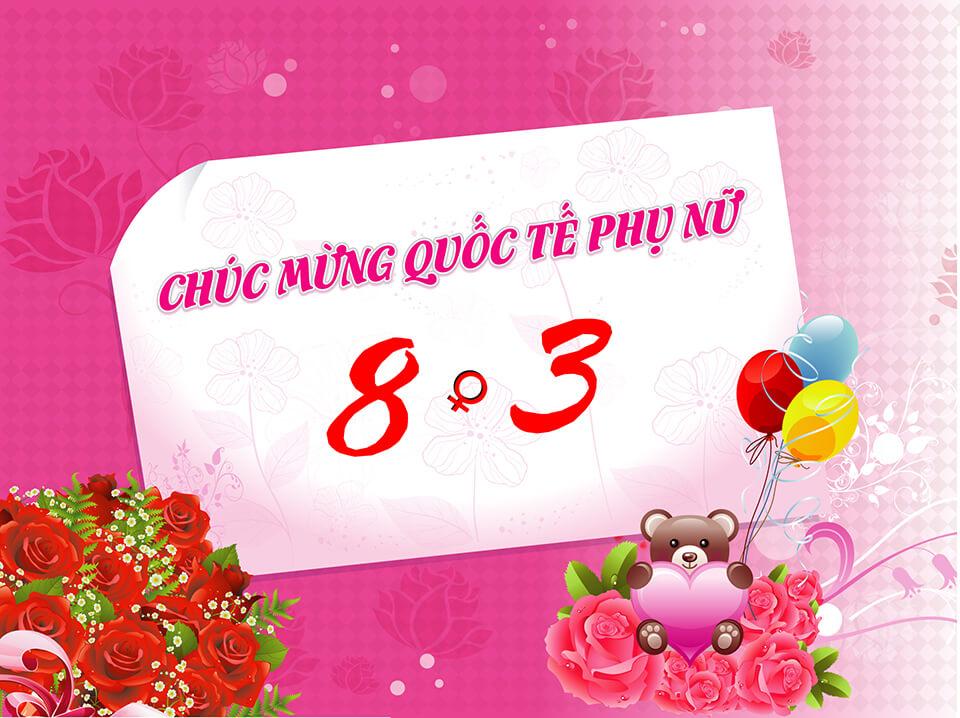 Hình ảnh 8/3 -Hình ảnh banner, background 8/3 png đẹp nhất mẫu 1