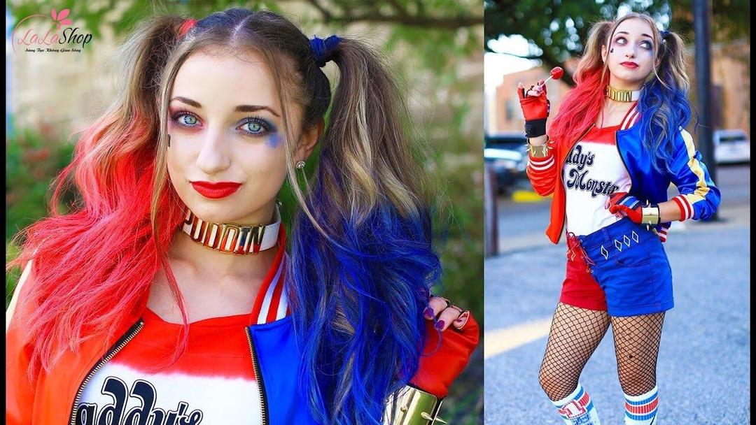 Ác nữ Harley Quinn là lựa chọn không thể thiếu trong danh sách hóa trang Halloween