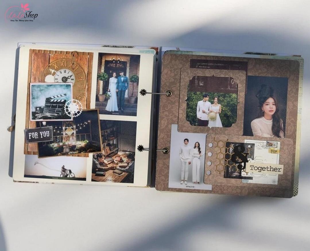 Album ảnh kỷ niệm là món quà ý nghĩa cho cặp đôi