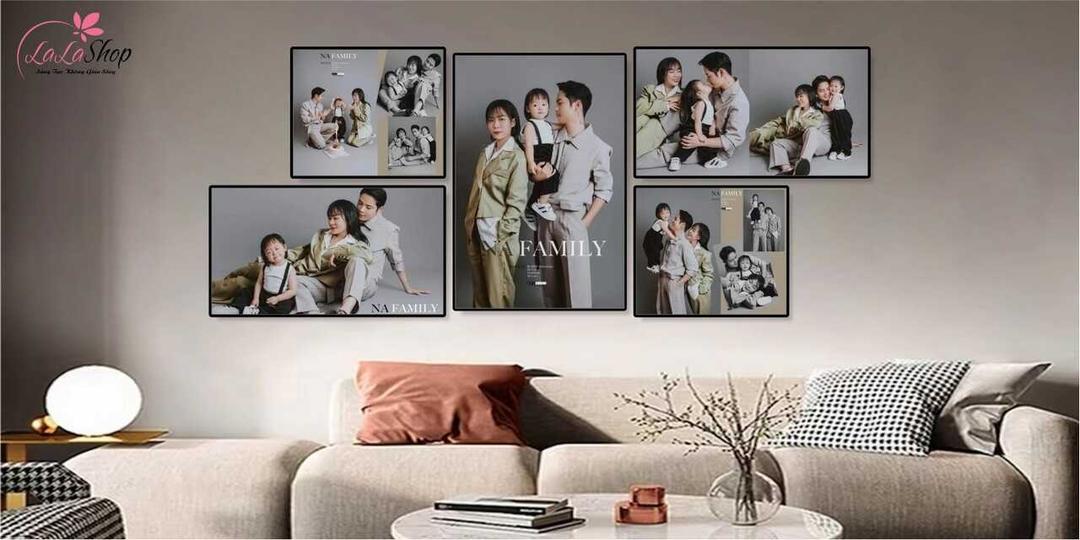 Ảnh gia đình giúp lưu giữ những kỷ niệm đẹp
