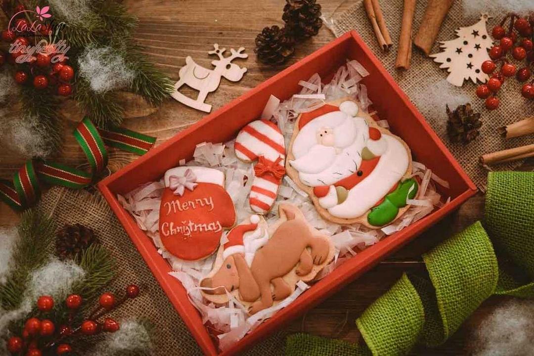 Bánh quy Noel vừa là món quà ngọt ngào vừa mang đậm dấu ấn lễ hội