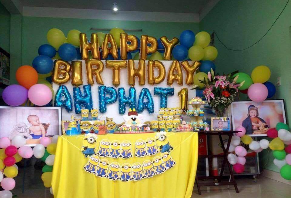 Cửa hàng bán phụ kiện trang trí sinh nhật - Sinh Nhật Con Cưng