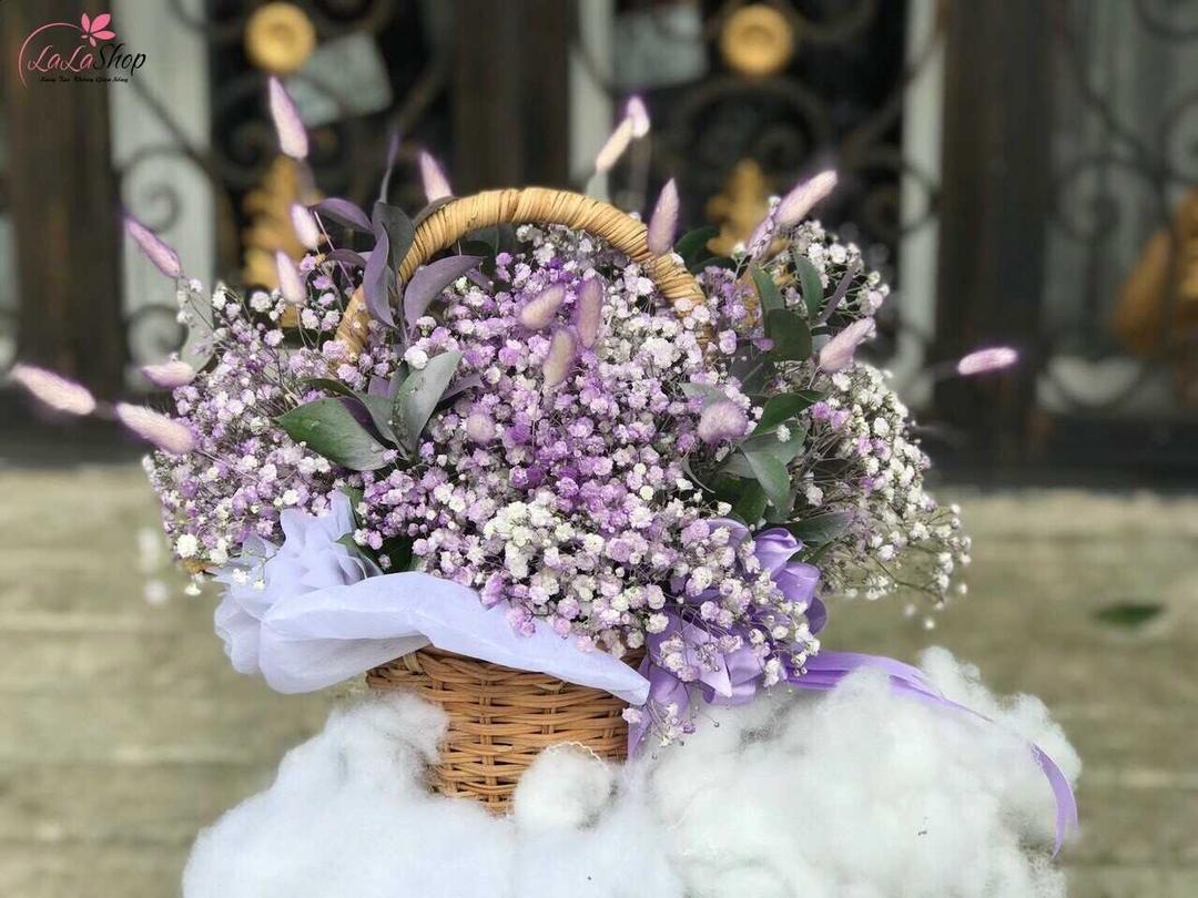 Dù là hoa tươi hay hoa khô thì hoa baby vẫn giữ nguyên nét đẹp