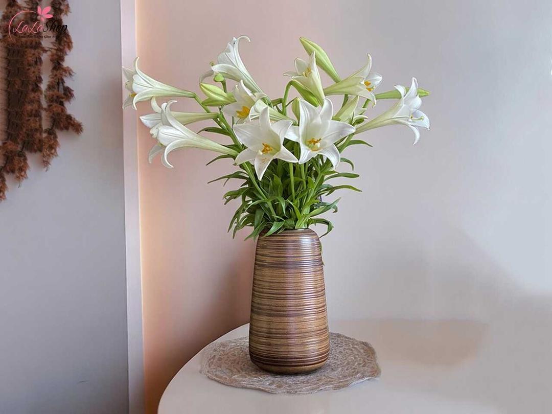 Hoa ly là loài hoa đại diện cho sự may mắn, phát tài