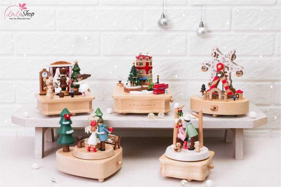Hộp nhạc là món quà độc đáo cho dịp Noel