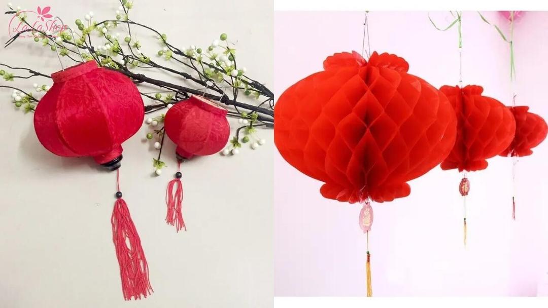 Lồng đèn đỏ luôn là biểu tượng của sự đoàn viên và ấm cúng trong ngày Tết