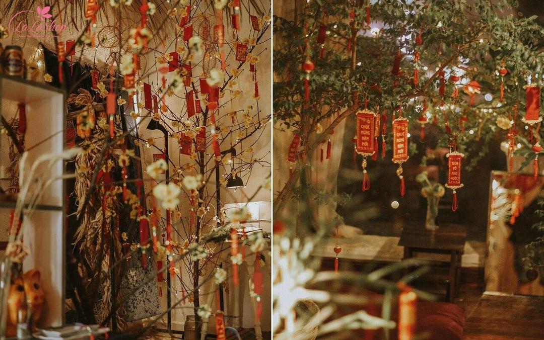 Mẫu trang trí Tết được yêu thích mẫu 5