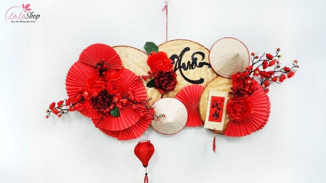 Mẹt tre được trang trí vô cùng bắt mắt