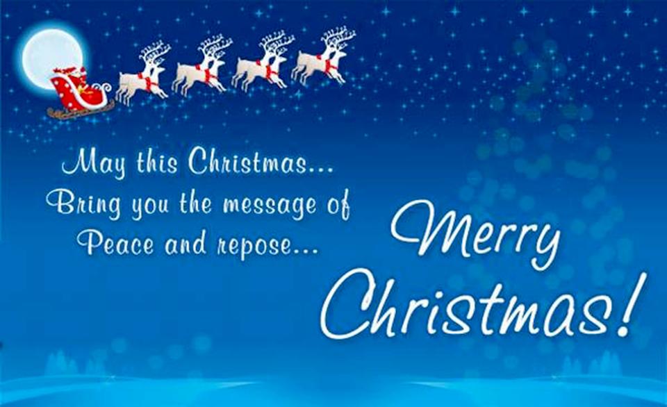 Những lời chúc giáng sinh bằng tiếng Anh hay và ý nghĩa nhất