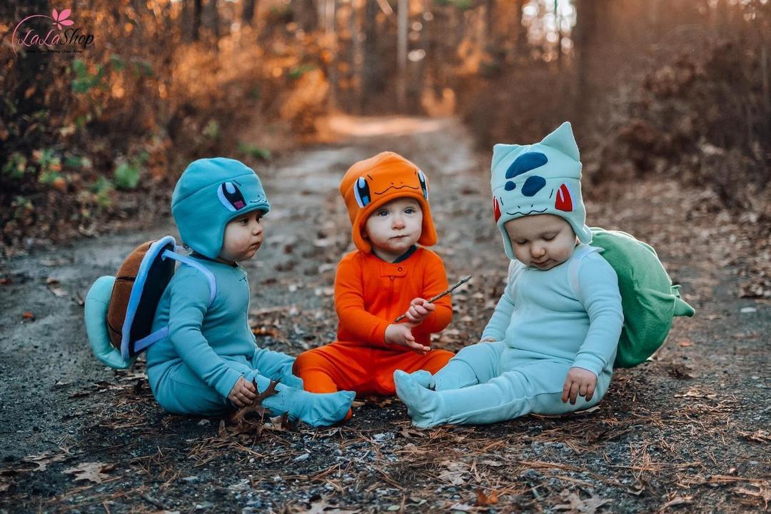 Pokémon cũng là trang phục được nhiều phụ huynh chọn cho con