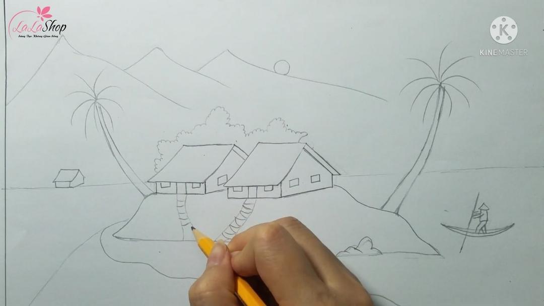 Thêm chi tiết cho bức tranh thêm chân thực